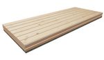 Onduline® - ONDUTHERM friso abeto barnizado incoloro 10 mm, H16-A100-FAB10 2500x600mm